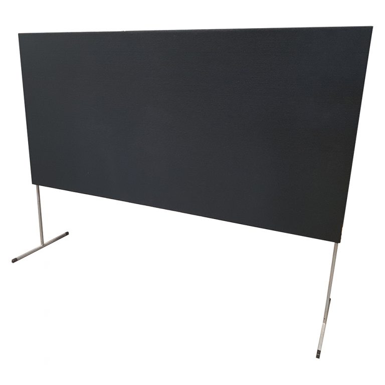 2.4m x 1.2m Horizontal fabric display board Freestanding Exhibition