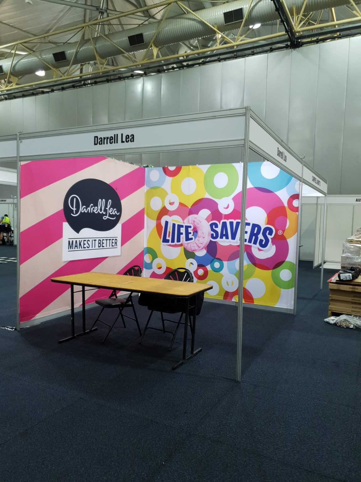 Standard 2 x 3m Printed Fabric SEG Walls Exhibition & Display Services