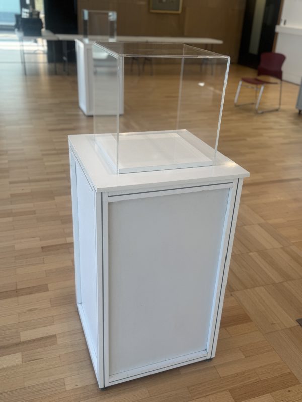 Display Plinth with Perspex Cube - Image 2