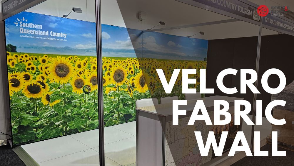 Elevate Your Booth with our Fabric Walling Options