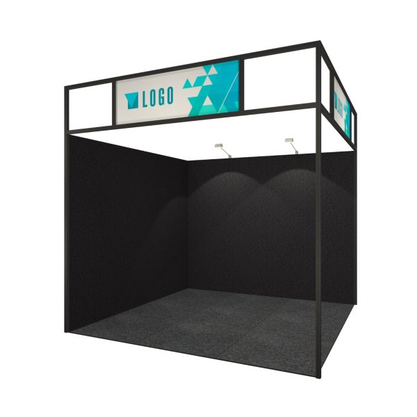 Corner Fabric Maxima Booth