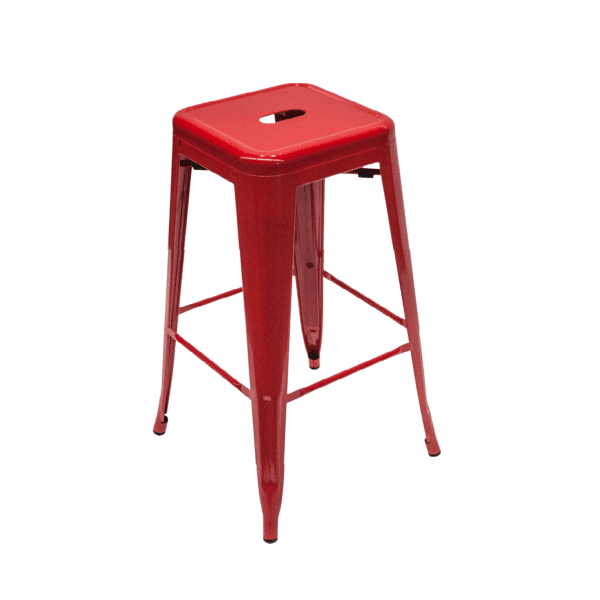 Counter Height Replica Stool - Red